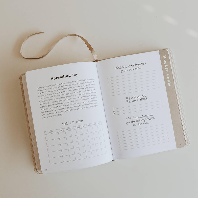 Inspirational Productivity Journal - Mae It Be Home