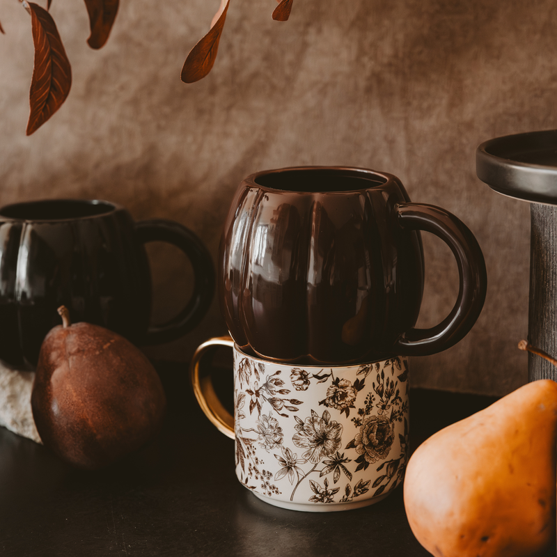 *NEW* Brown Pumpkin Coffee Mug - Fall Decor & Gifts