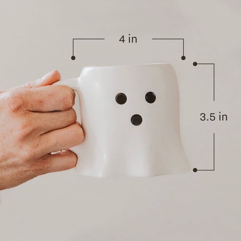 *NEW* Black Ghost Coffee Mug - Halloween & Fall Decor