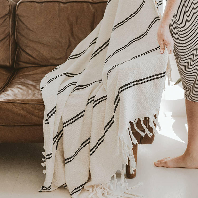 Kate Turkish Throw Blanket - Home Decor & Gifts - Mae It Be Home