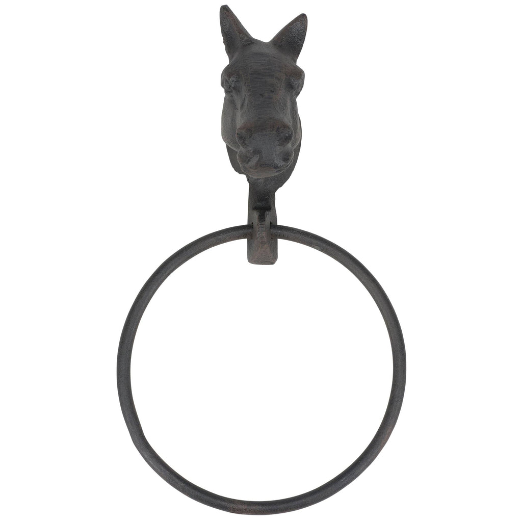 Horse Head Towel Holder
