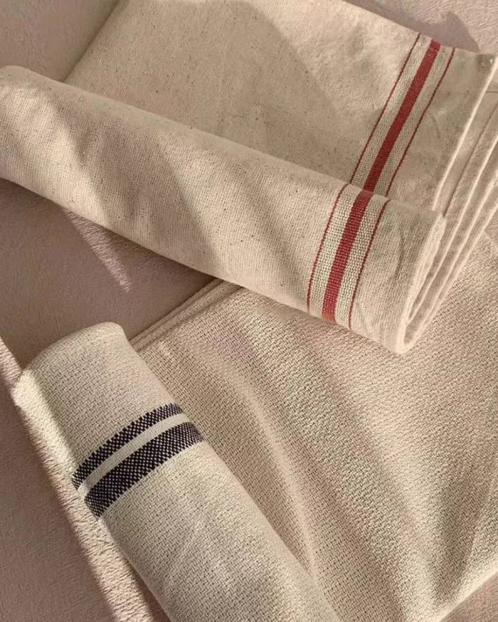 Farmhouse Simple Striped Napkin