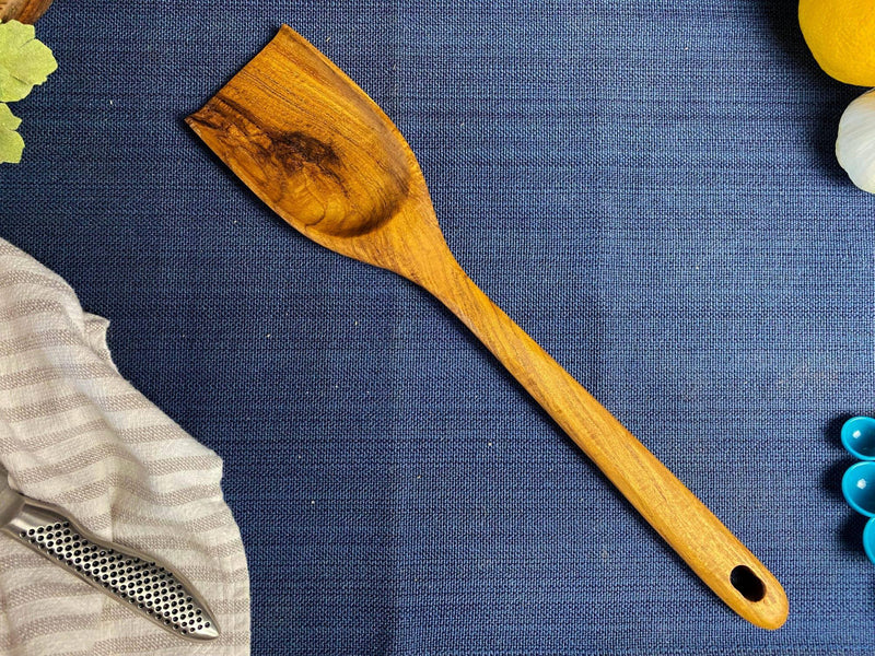 Rustic Handle Wooden Scraping Spoon - Mae It Be Home
