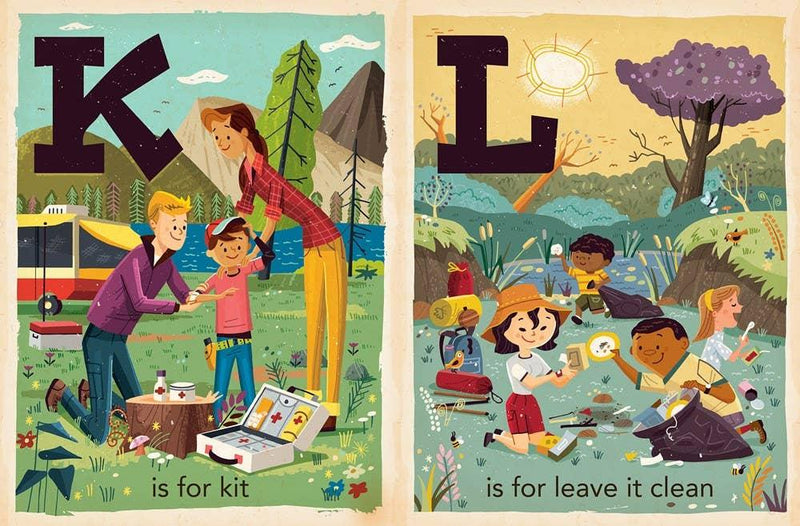 C is for Camping: A Camping Alphabet - Mae It Be Home