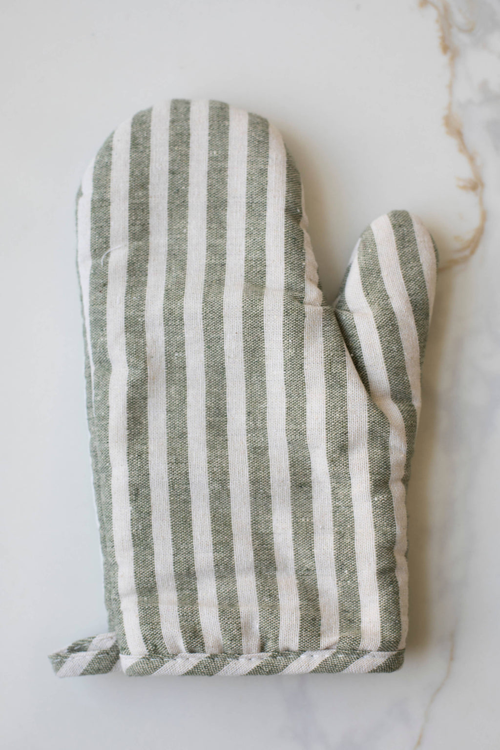 Stripe Oven Mitt