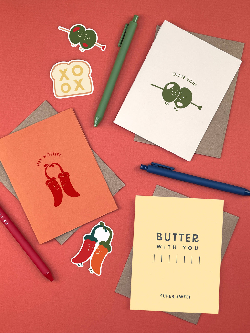 Olive You Greeting Card