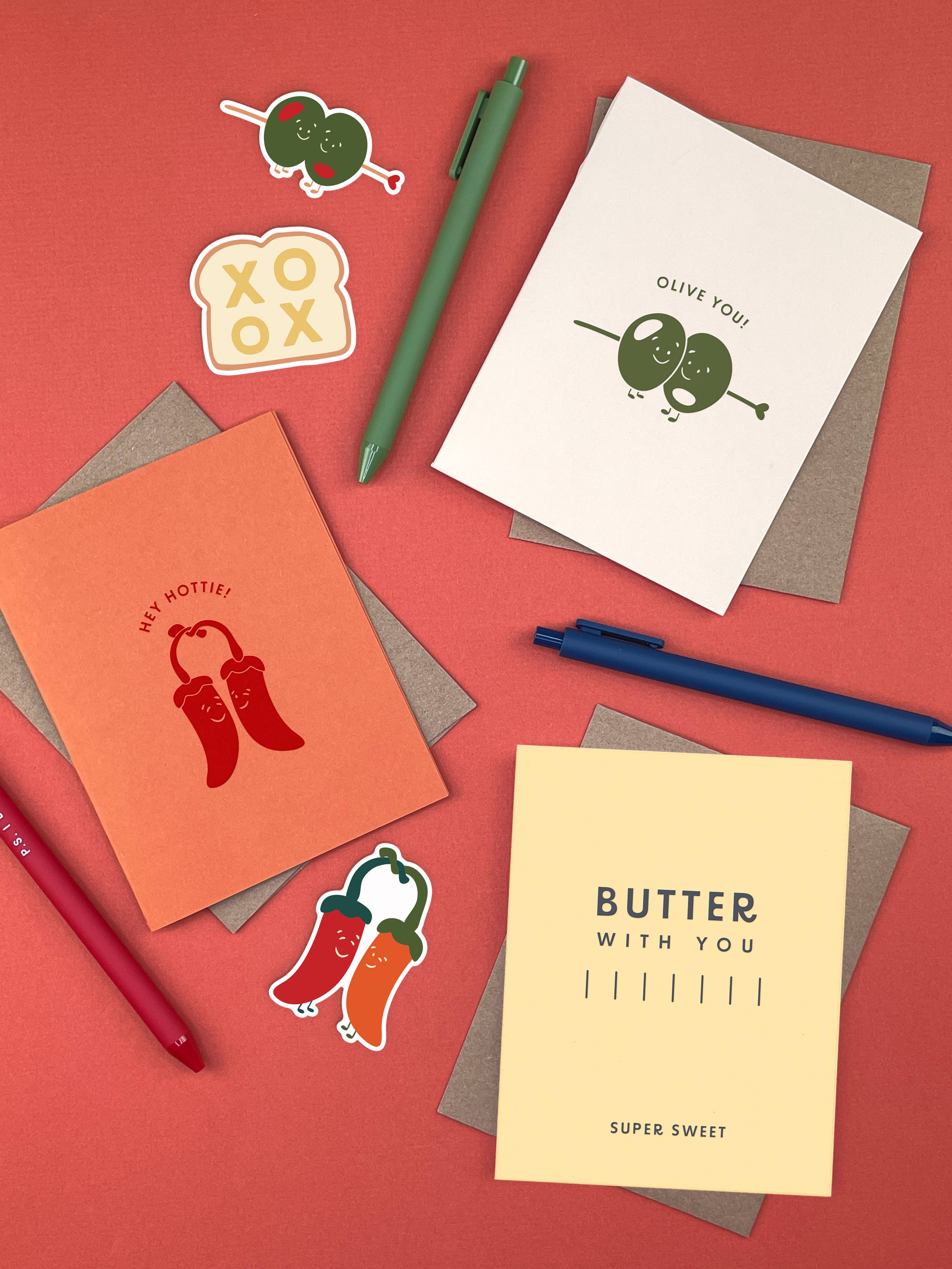 Olive You Greeting Card