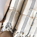 Natural Linen Throw