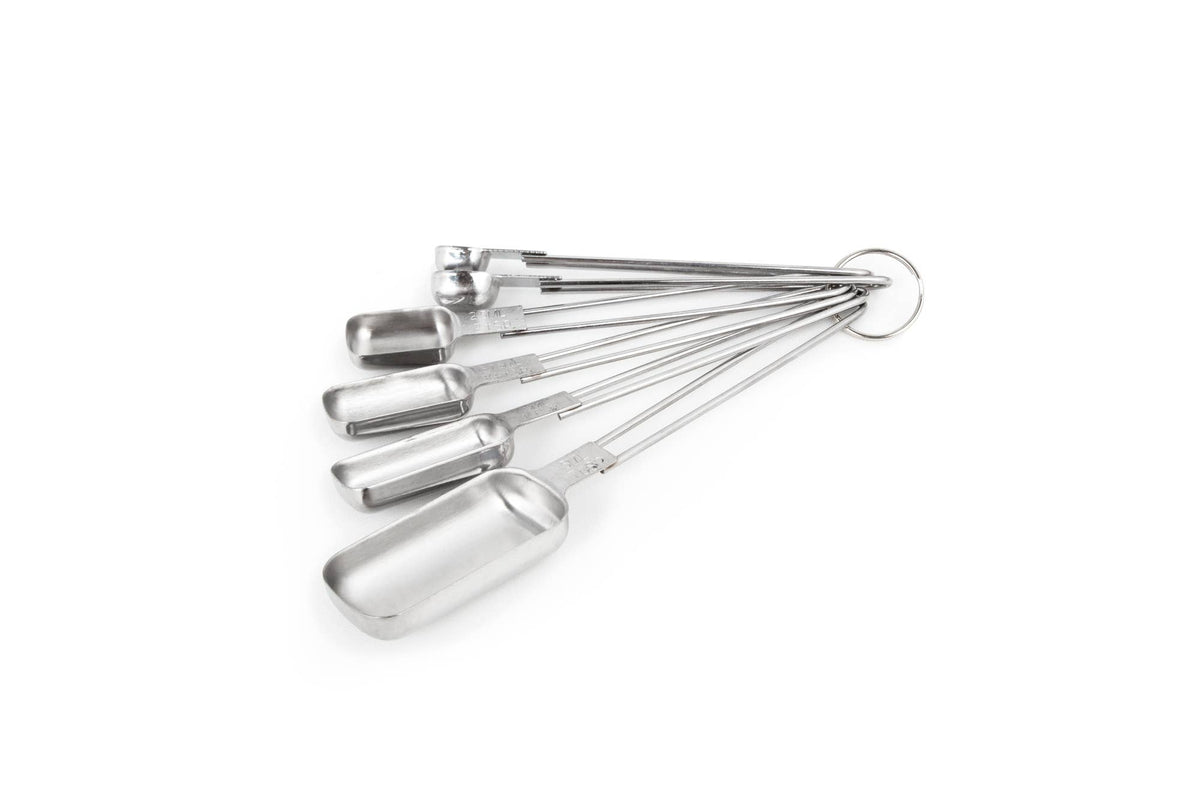 Fox Run Measuring Spoon Set, Stainless Steel, Set of 6