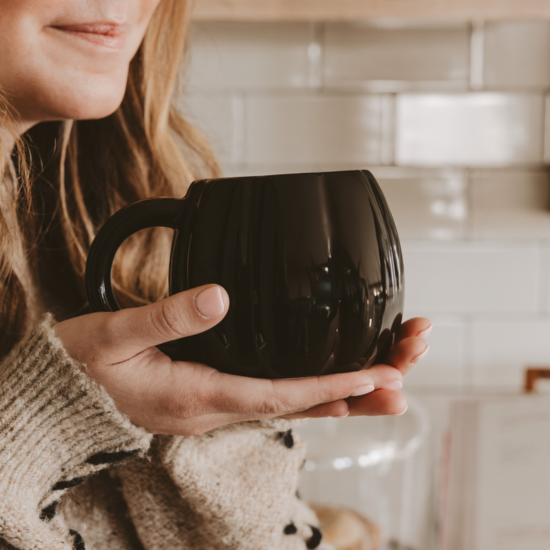 *NEW* Black Pumpkin Coffee Mug - Fall Decor & Gifts