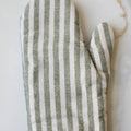 Stripe Oven Mitt
