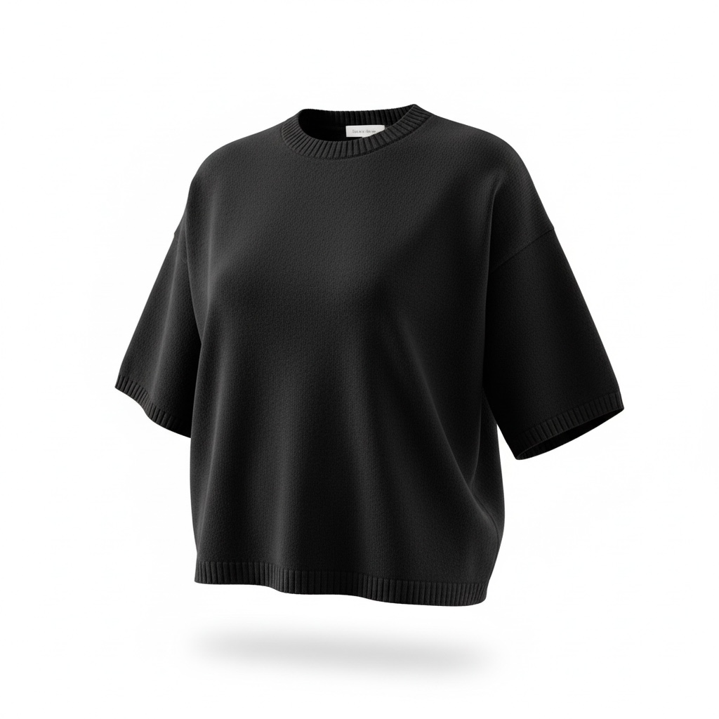 The Classic Black Sweater