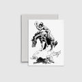 Cowgirl No. 1 - Letterpress Greeting Card
