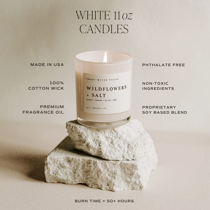 Farmhouse 11 oz Soy Candle - Fall Home Decor & Gifts