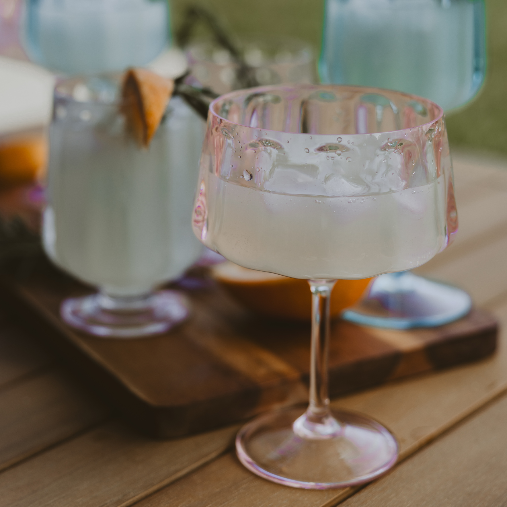 *NEW* Outdoor Plastic Coupe Drinkware - Home Decor