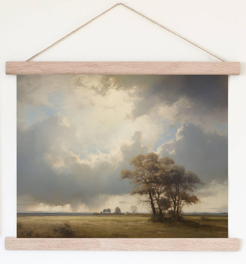 Vintage Fields | Antique Canvas Landscape Art | Made in USA - Mae It Be Home