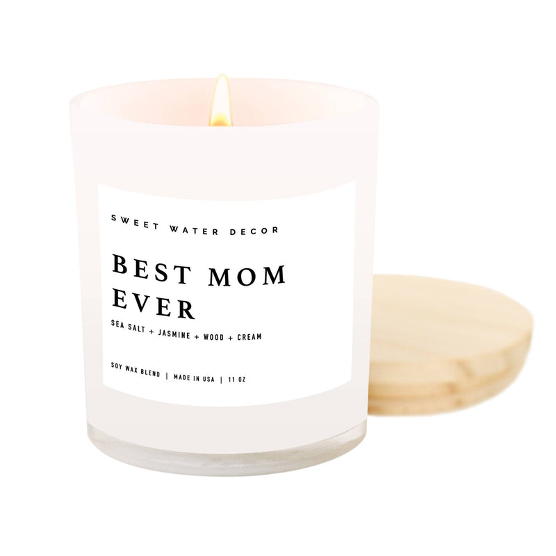 Best Mom Ever! 11 oz Soy Candle - Home Decor & Gifts