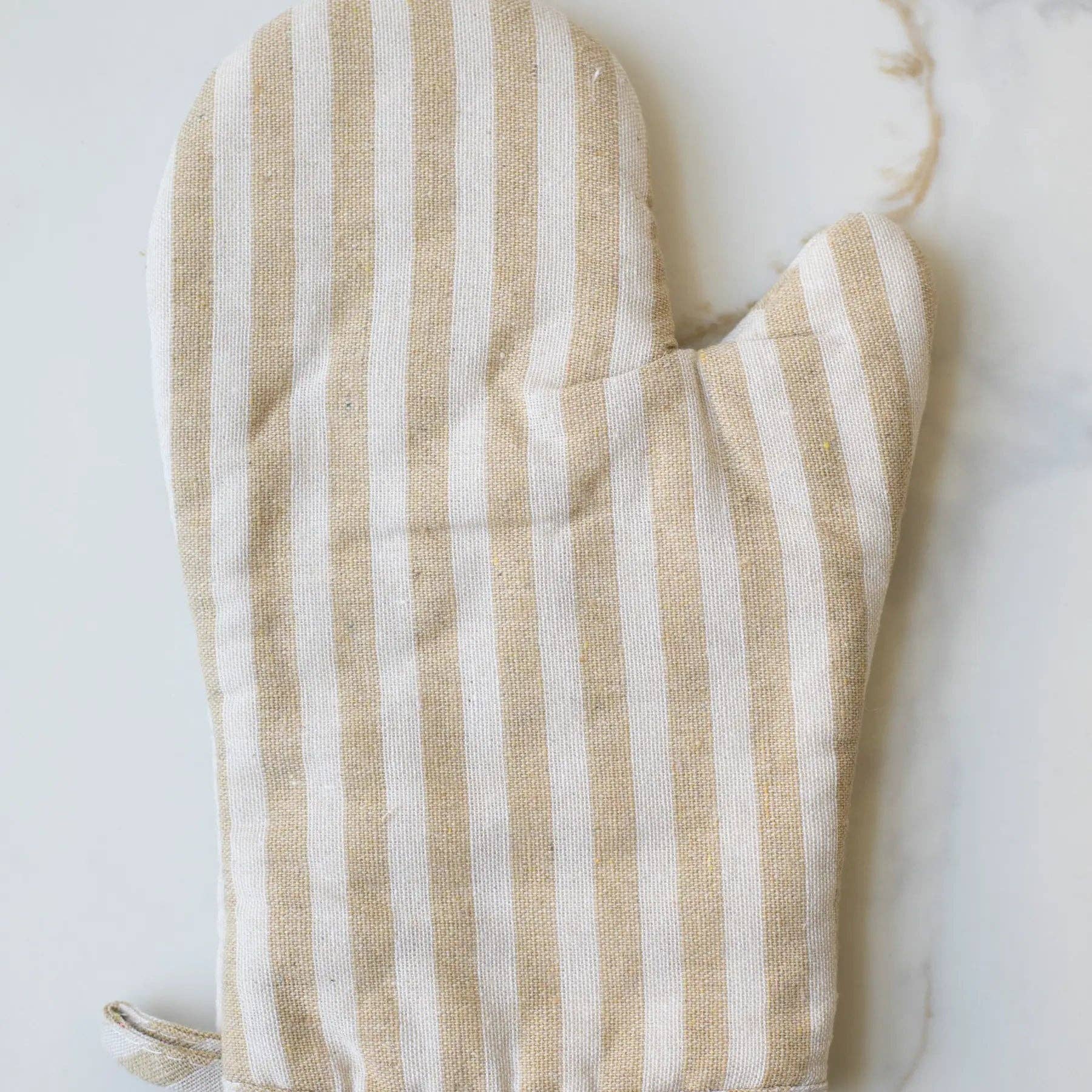 Stripe Oven Mitt