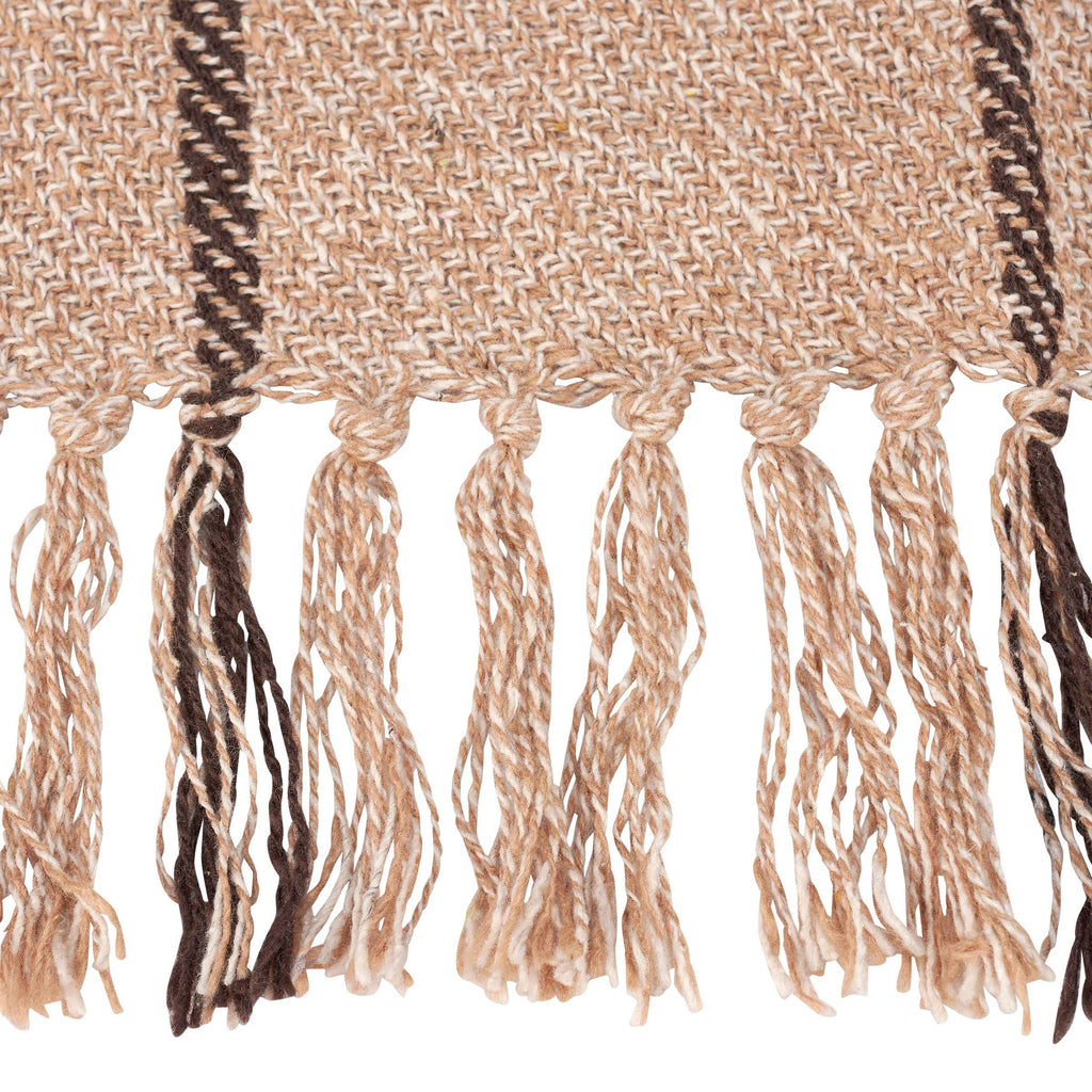 Black Grid Throw