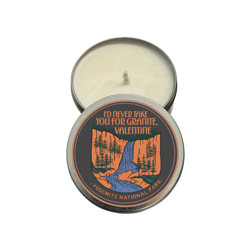 Yosemite National Park Valentine Candle - Mae It Be Home
