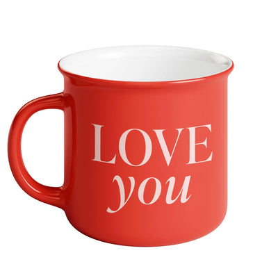 Love You 11oz Campfire Coffee Mug - Valentine's Day - Mae It Be Home
