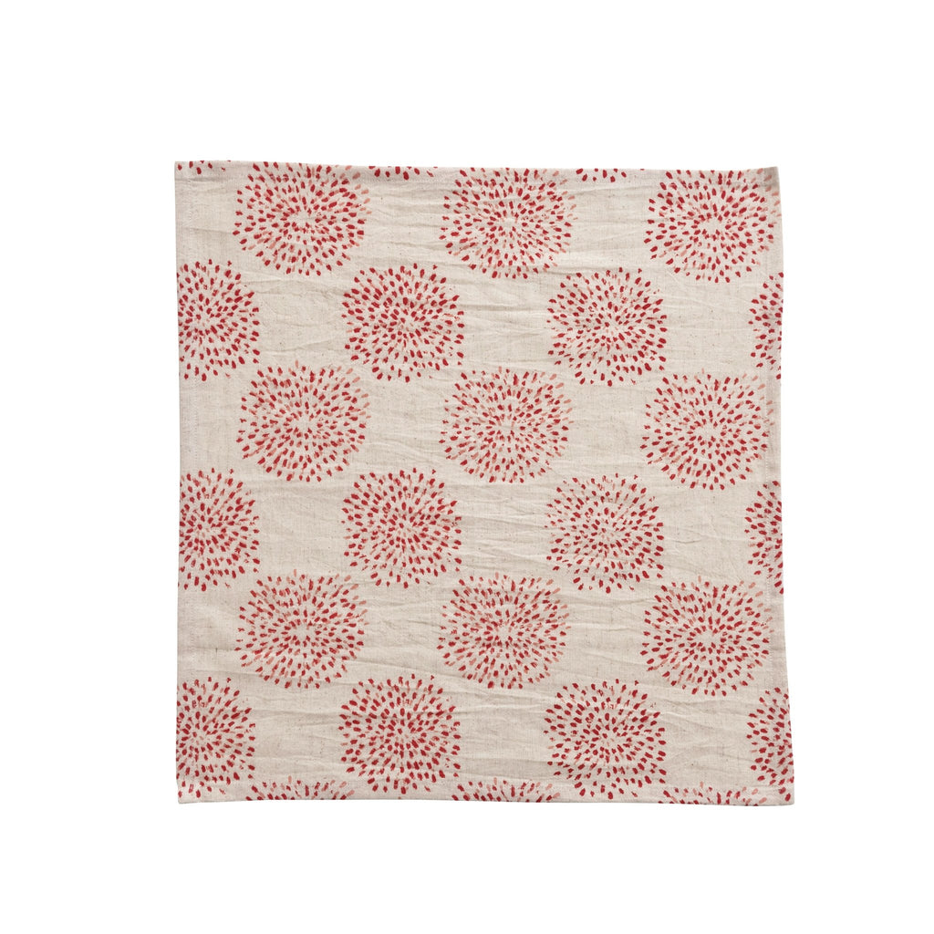 18" Square Cotton Blend Napkins, Set of 4 - Mae It Be Home