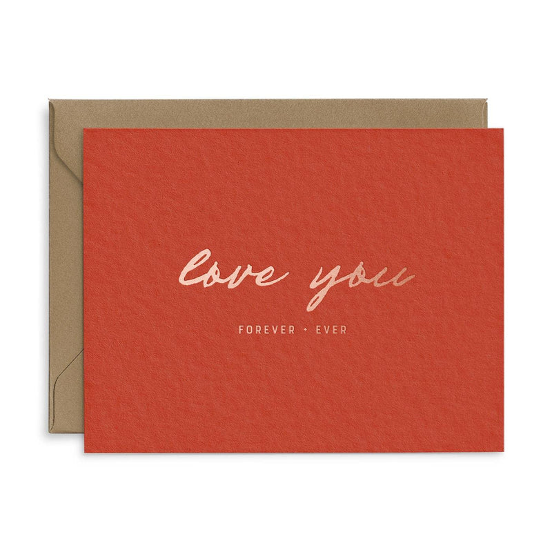 Love You Forever + Ever Greeting Card - Mae It Be Home
