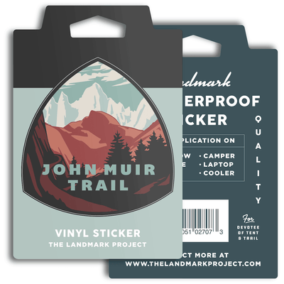 John Muir Trail - Sticker - Mae It Be Home