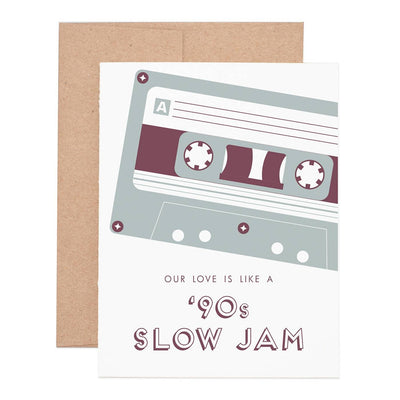 90s Slow Jam Love Greeting Card - Mae It Be Home