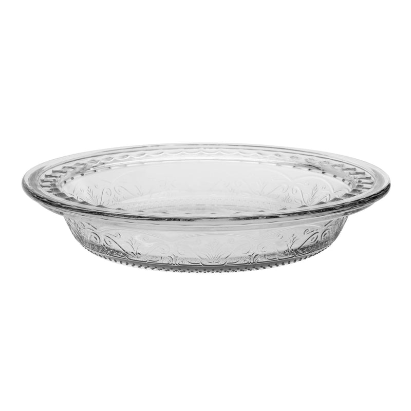 9.5" Laurel Embossed Pie Dish - Mae It Be Home