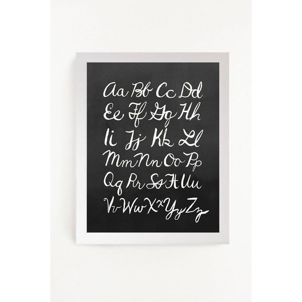 Alphabet Art Print - Mae It Be Home