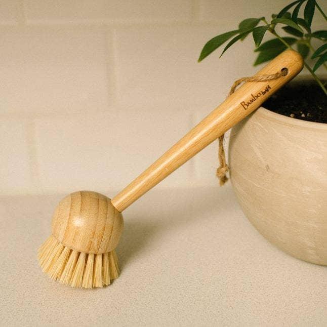 Bamboo Dish Scrubber - Mae It Be Home