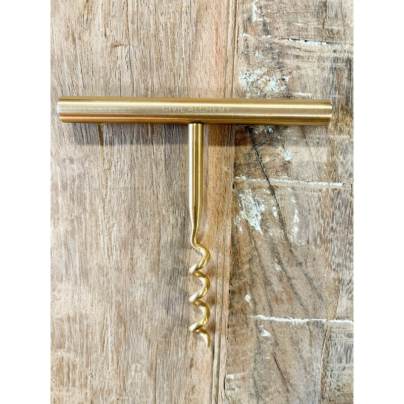 Brass Wine Opener - Mae It Be Home