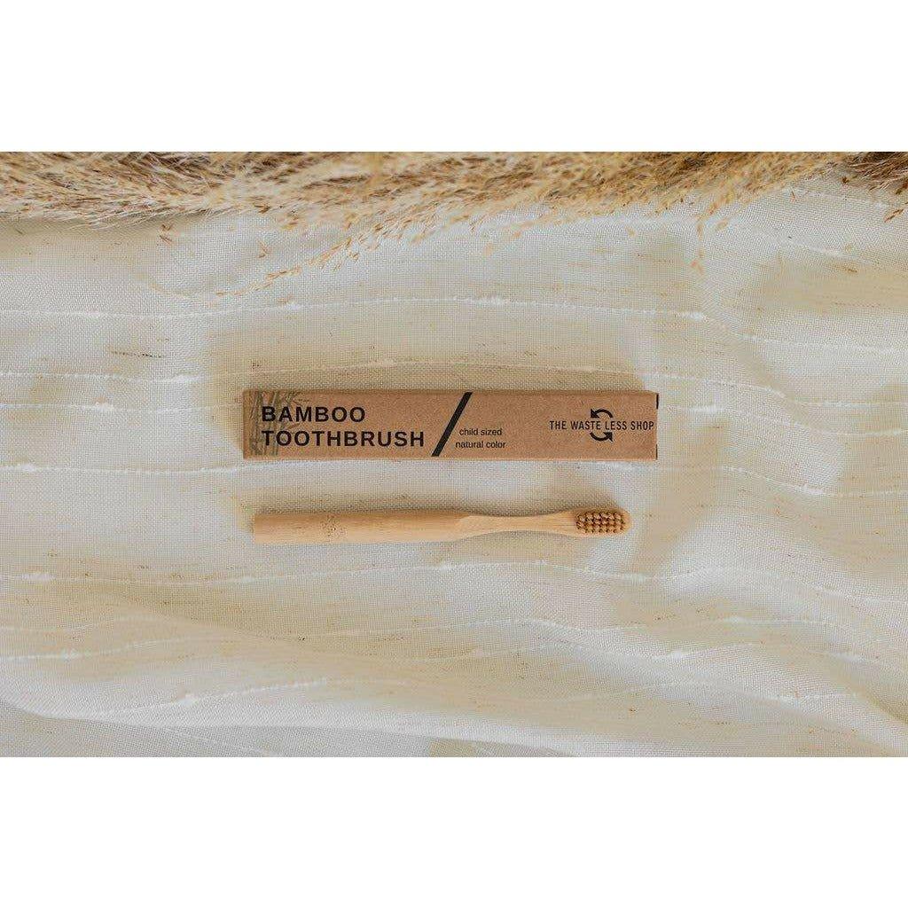 Child Sized Bamboo Toothbrush - Mae It Be Home