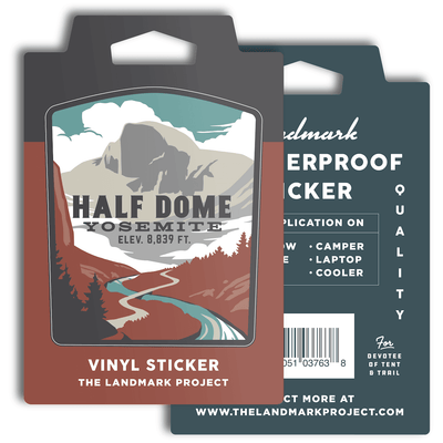 Half Dome - Sticker - Mae It Be Home
