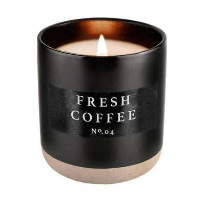 Fresh Coffee 12 oz Soy Candle - Mae It Be Home