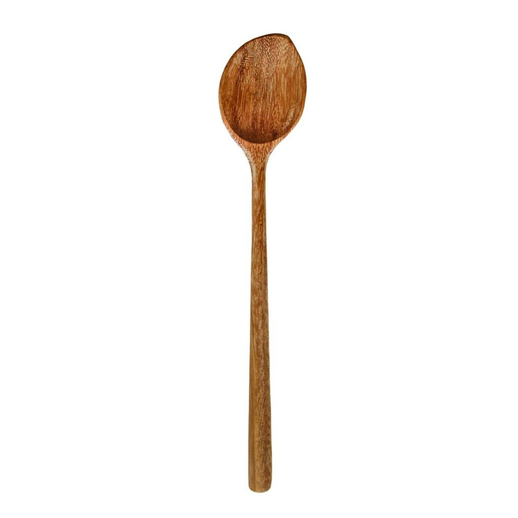Hand Carved Vintage Wooden Spoon - Kitchen Serving Utensils - Mae It Be Home