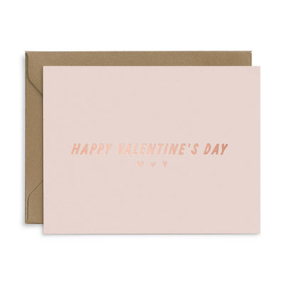 Happy Valentine's Day Card With Hearts - Mae It Be Home