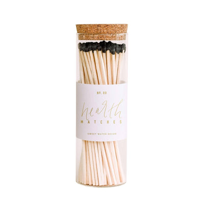 Hearth Matches, Black Tip - Home Decor & Gifts - Mae It Be Home