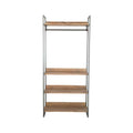 Industrial Metal & Mango Wood Storage Unit - Mae It Be Home