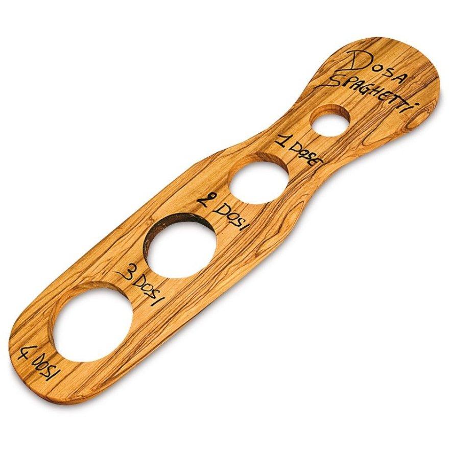 Italian Olivewood Spaghetti Measure - Mae It Be Home