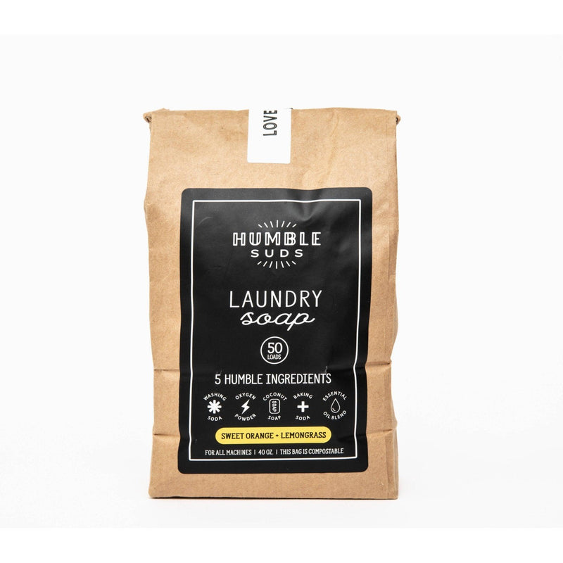 Laundry Soap - Compostable Bag-80 OZ - 100 LOADS - Mae It Be Home