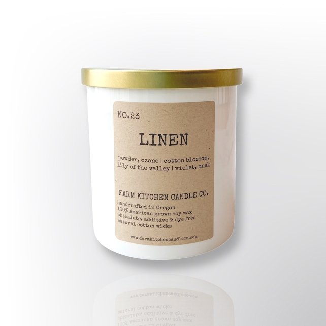 Linen Soy Candle - Mae It Be Home