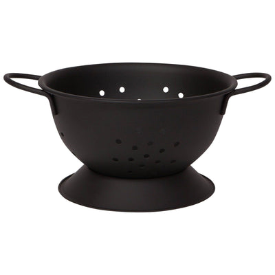 Matte Steel Black Colander Small - Mae It Be Home