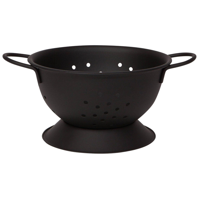Matte Steel Black Colander Small - Mae It Be Home