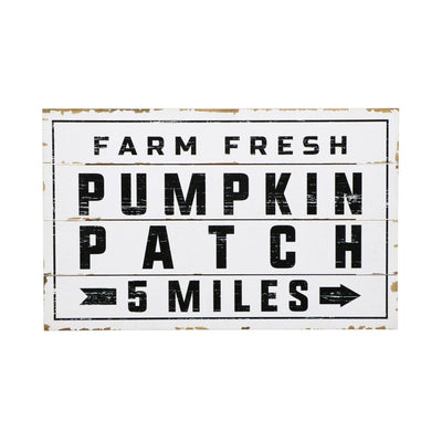 Pumpkin Patch Shiplap Wood Sign - Fall Home Decor & Gifts - Mae It Be Home