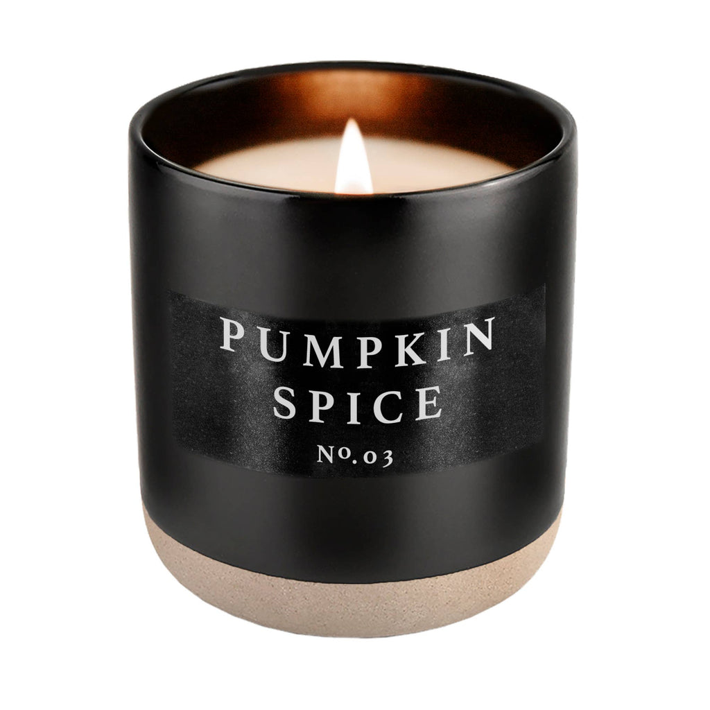 Pumpkin Spice 12 oz Soy Candle - Fall Home Decor & Gifts - Mae It Be Home