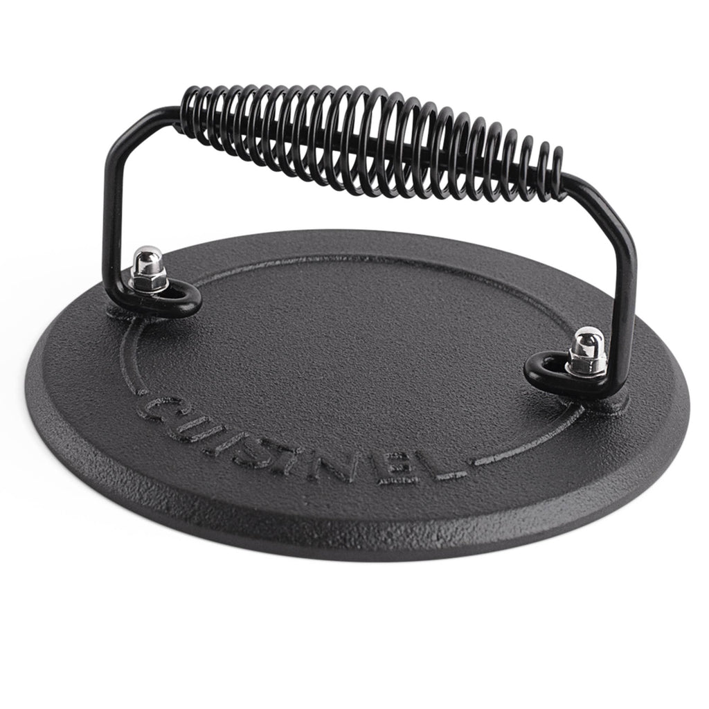Round 7.5” Cast Iron Grill Press - Mae It Be Home