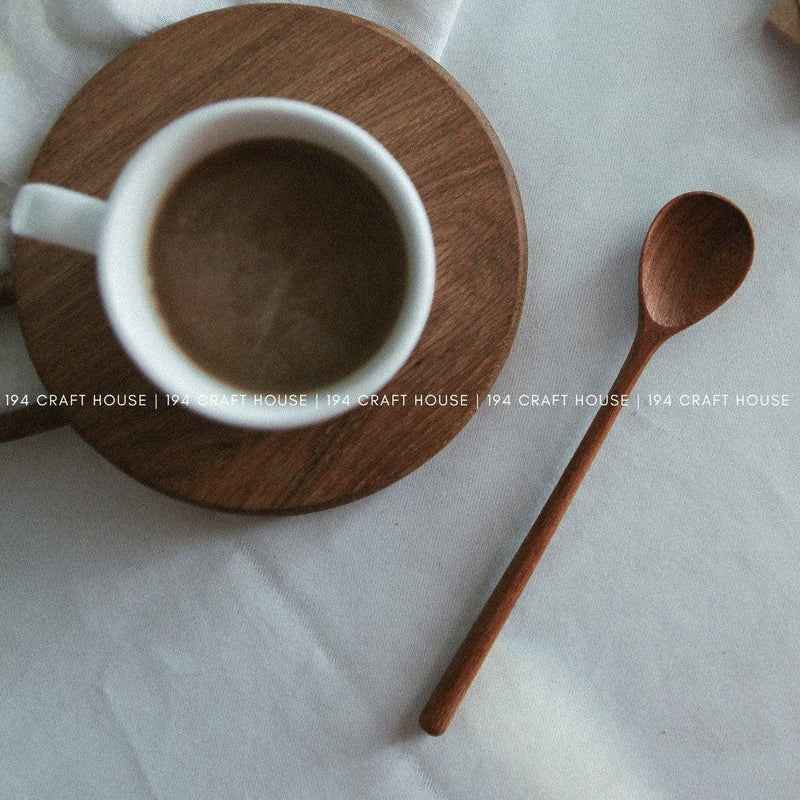 Rustic Wooden Spoon for Stirring and Serving in Style - Kitchen Serving Utensils - Mae It Be Home