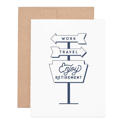 Travel Retirement Everyday Greeting Card - Mae It Be Home